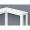 Monarch Specialties Accent Table, Console, Entryway, Narrow, Corner, Living Room, Bedroom, White Laminate, Contemporary I 3656 - alternate 4